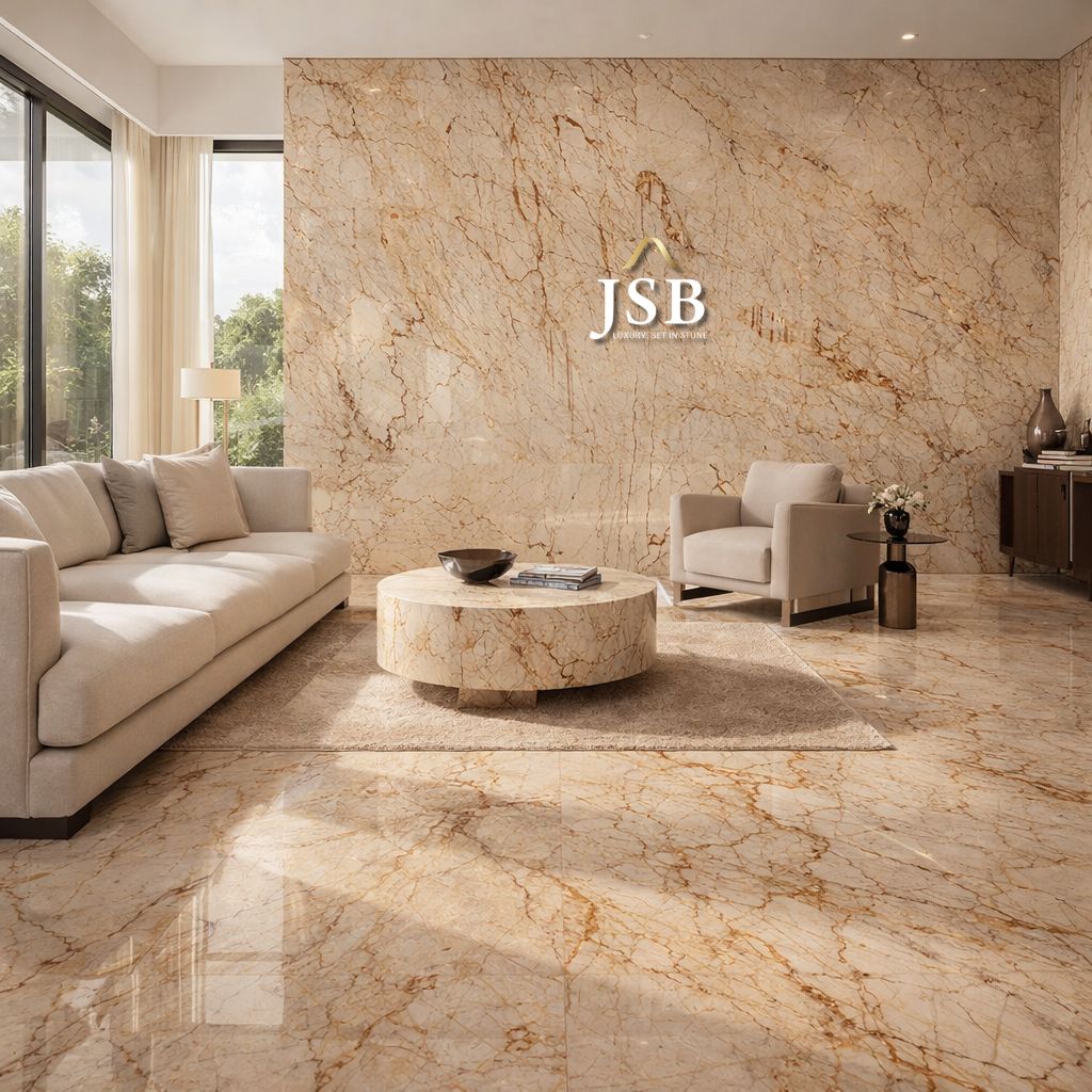beige statuario marble