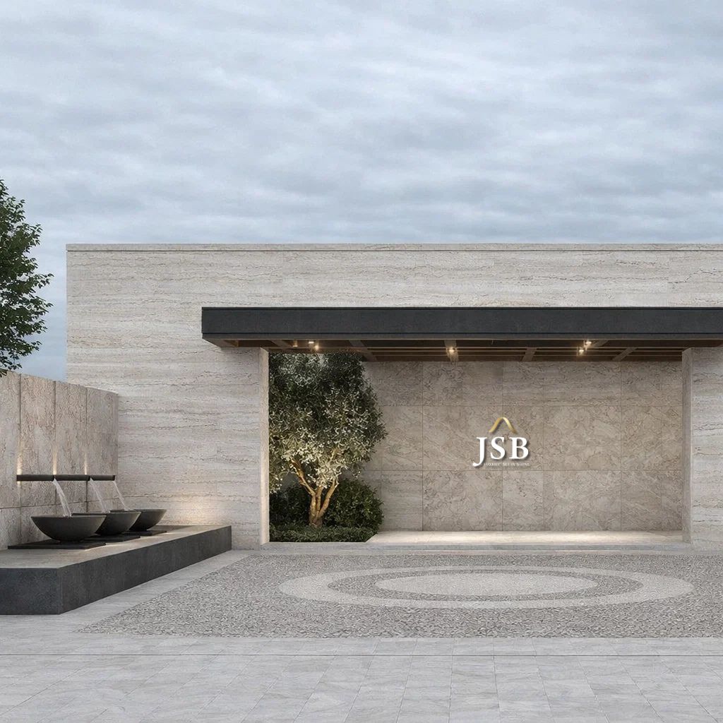 White Travertine Marble